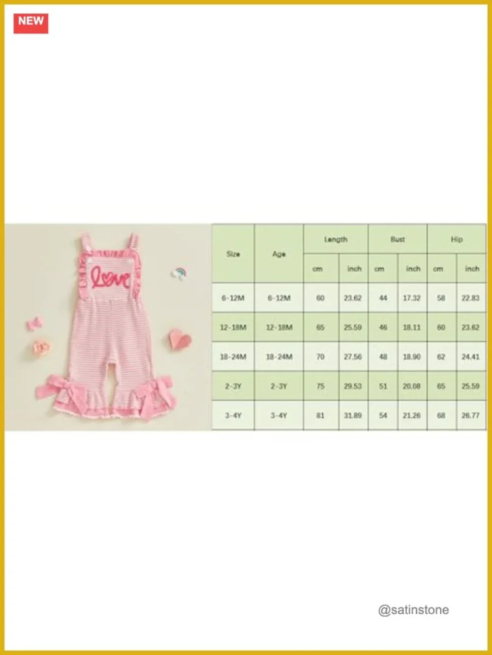 Toddler Girl Lucky Charm Romper Jumpsuit Shamrock Sleeveless Flared Bell Bottoms